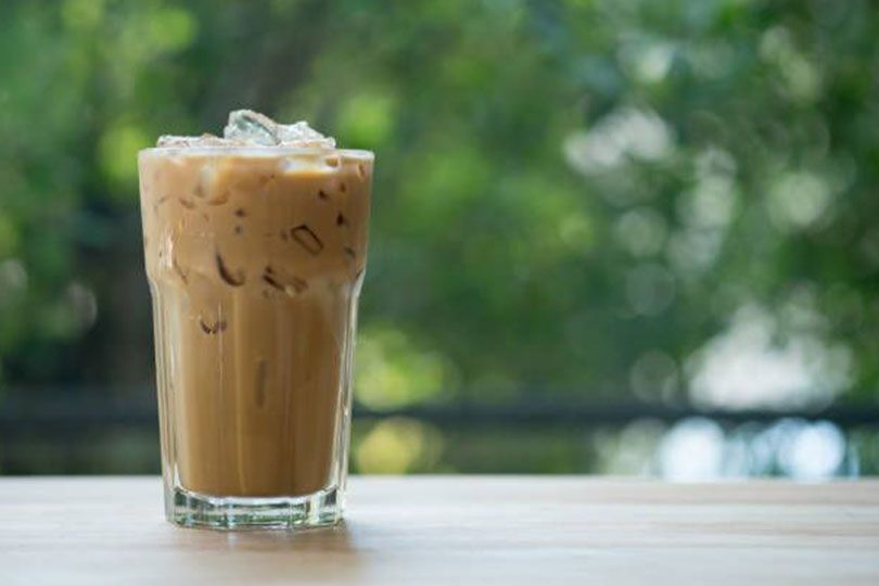 Iced Hazelnut Latte Medium