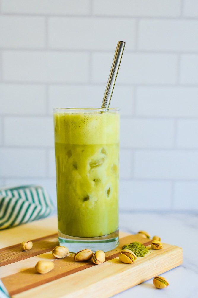 Iced Pistachio Matcha