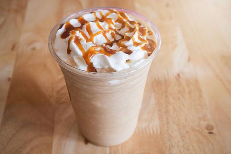 Iced Salted Caramel Latte Small