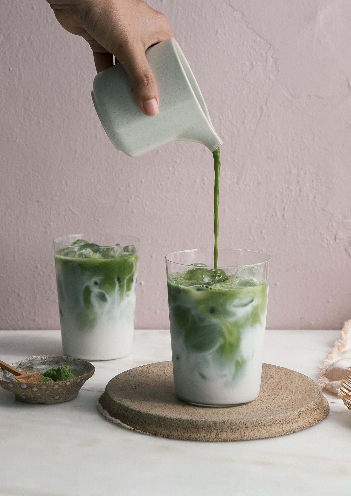 Iced Spanish Matcha