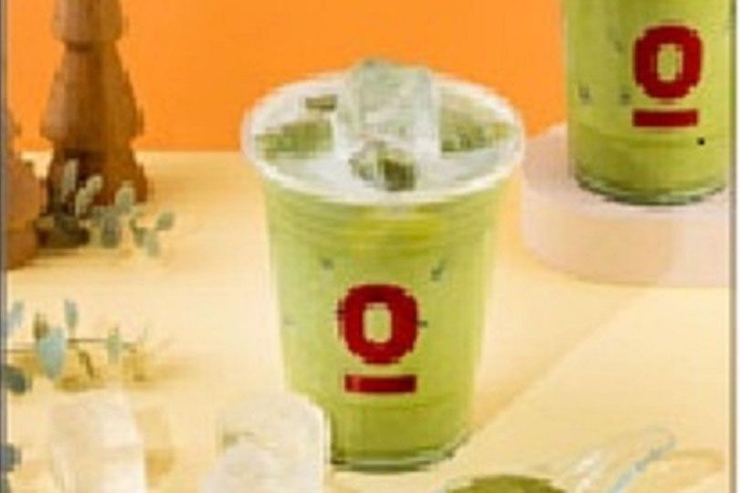Iced Salted Caramel Matcha Small