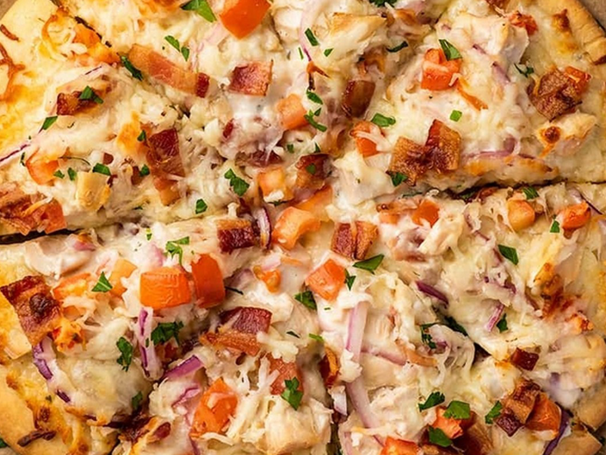 Italian Scampi Ranch Pizza