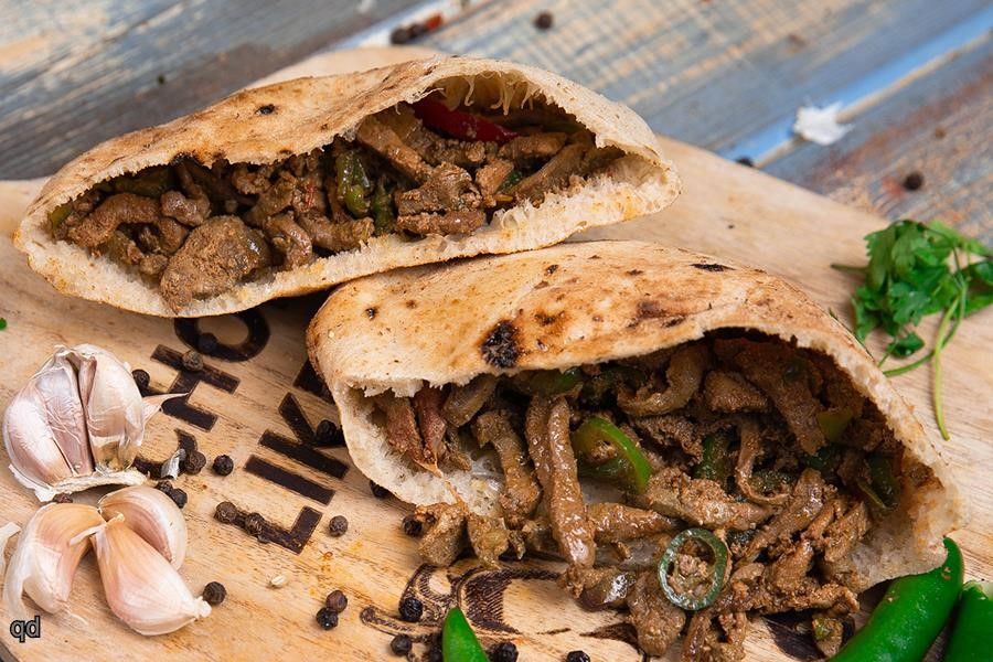 Alexandrian Liver Sandwich