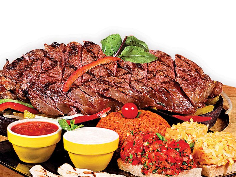 Jumbo Ribeye Fajita With Side Dish
