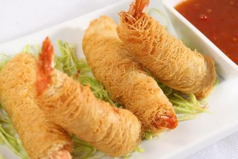 Kunafa Shrimp