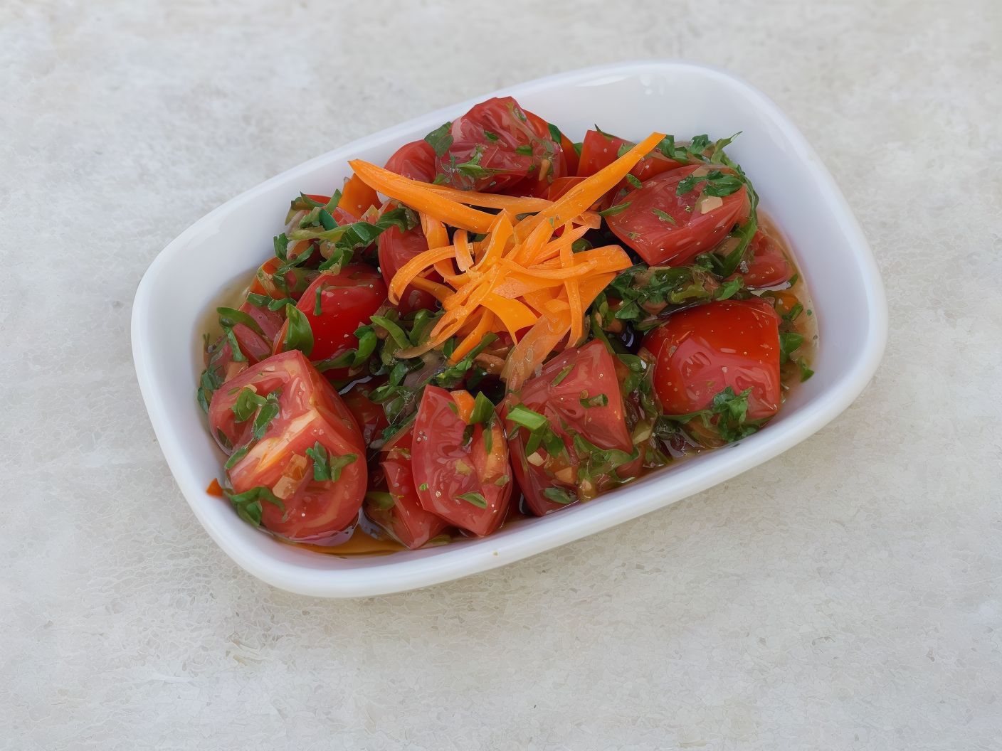 Kamonia (Marinated Tomatoes)