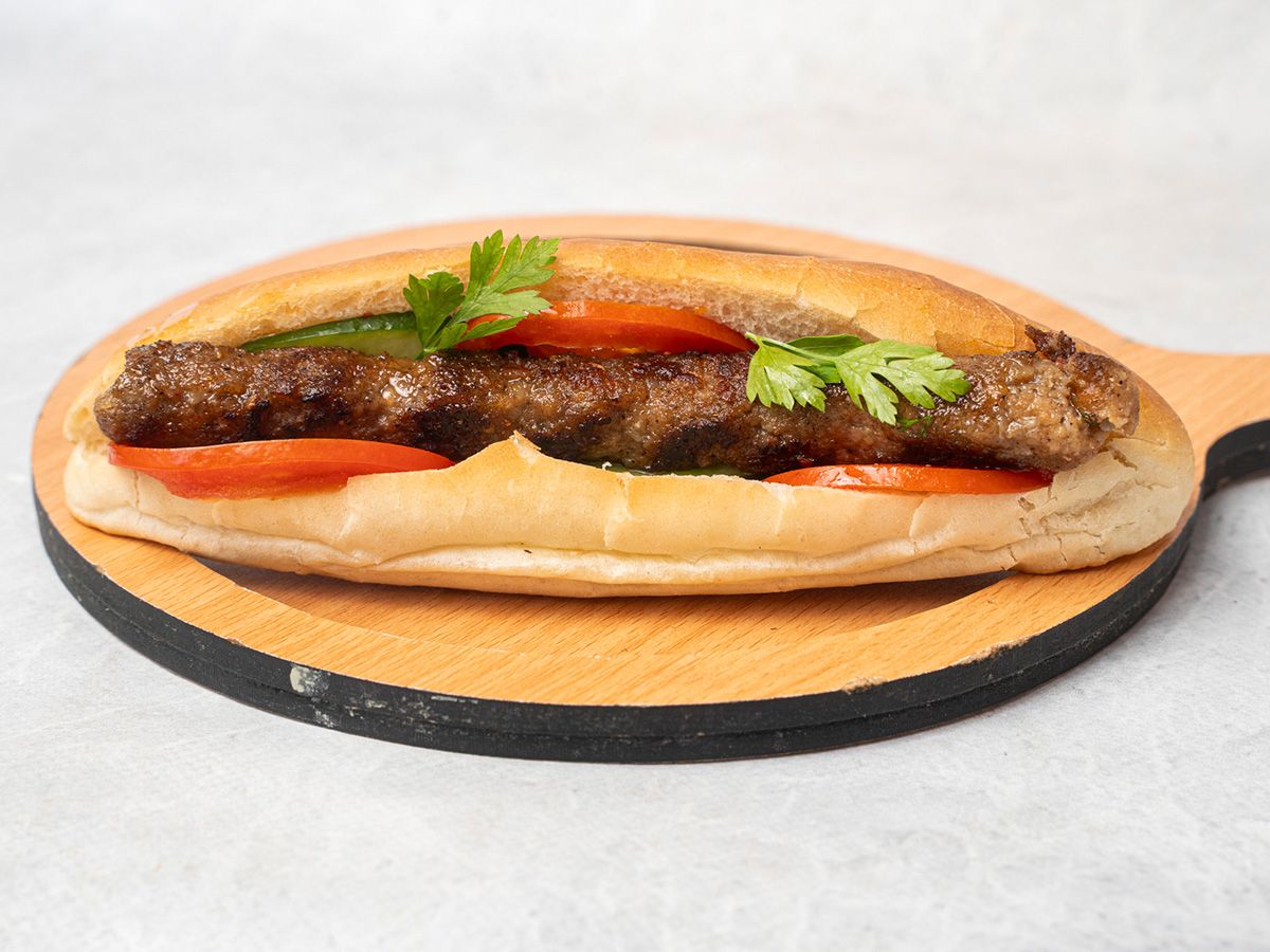 Grilled Kofta Sandwich