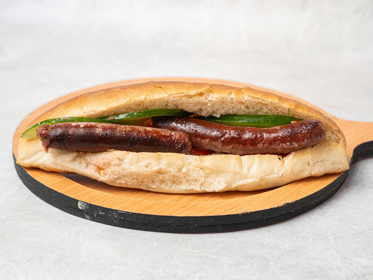 Grilled Sausage Sandwich