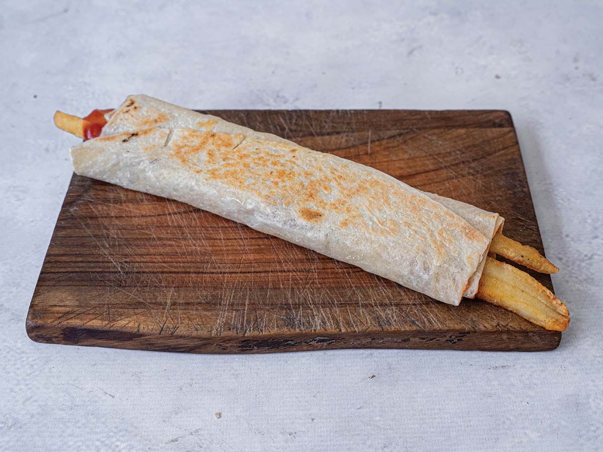 Syrian potato sandwich