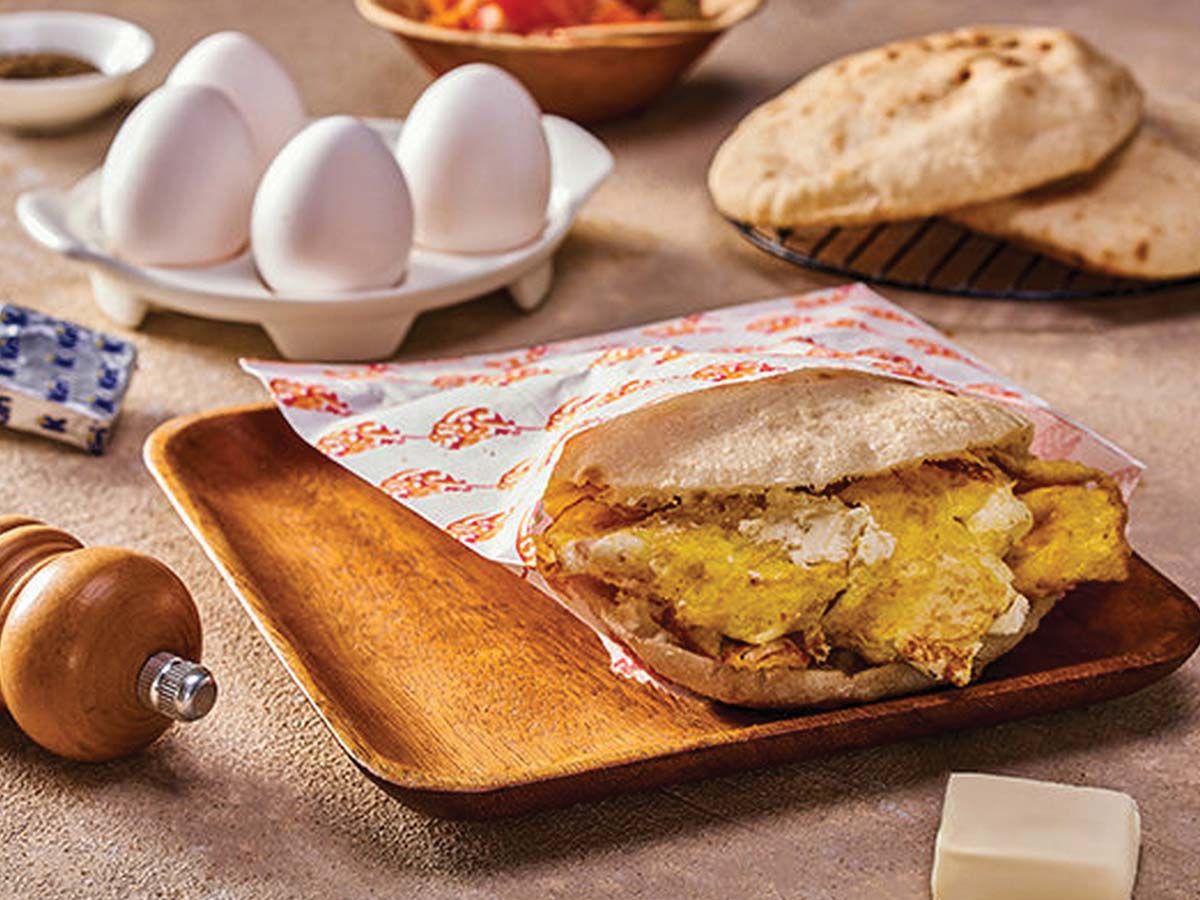 Kiri Omlete sandwich