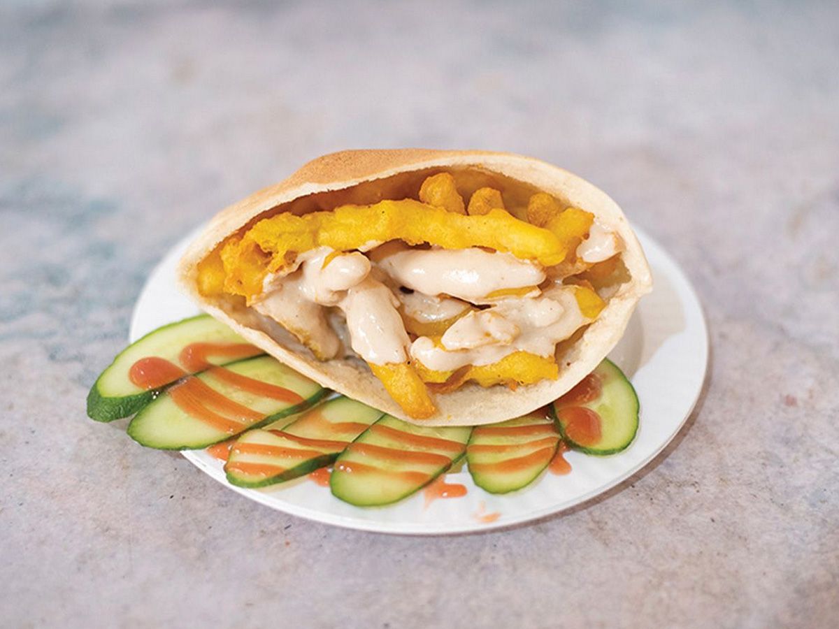 Kiri Potatoes Sandwich