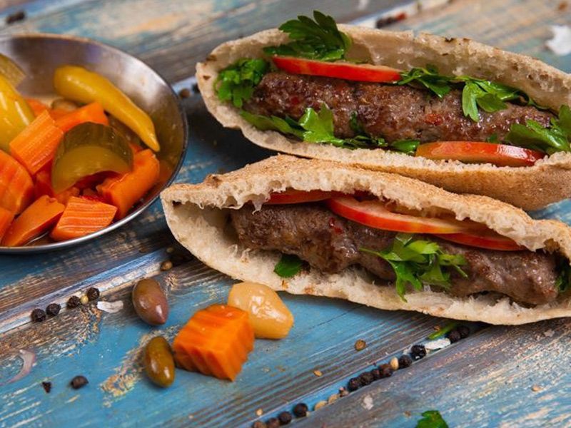 Kofta sandwich