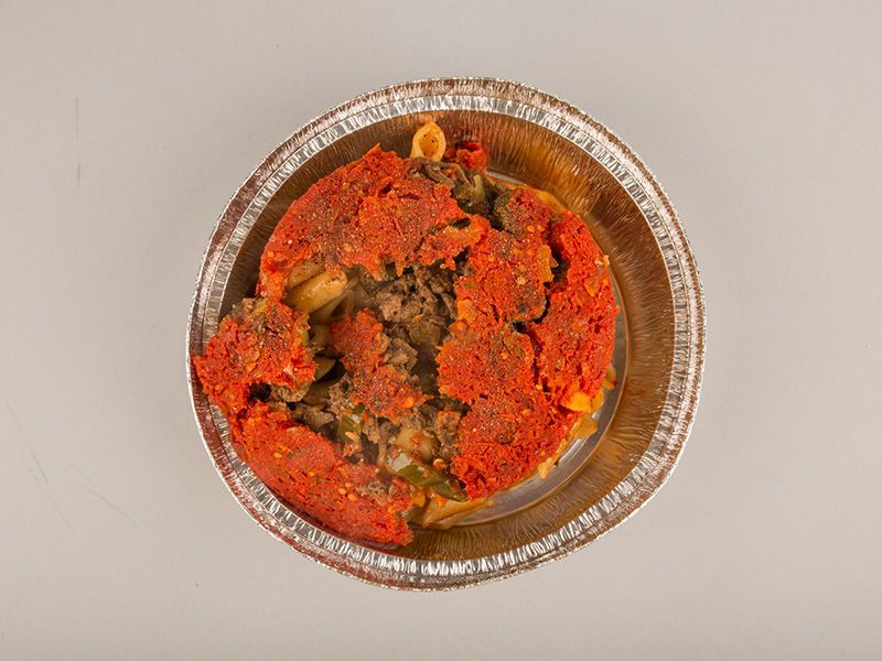 Koshary Mix + Meat Tagine