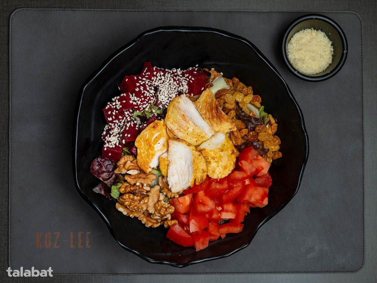 Pomegranate Molasses Chicken Salad