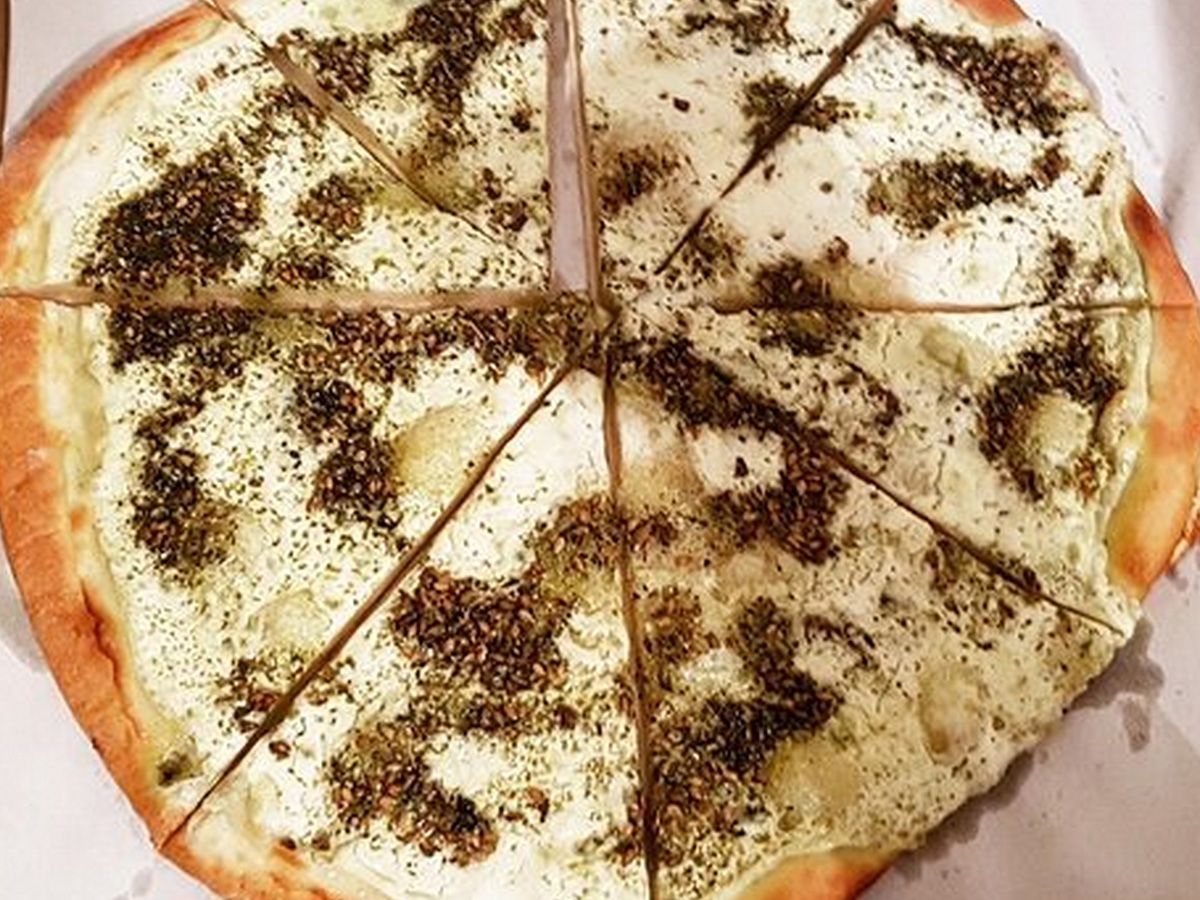 Labneh And Thyme Manoucheh