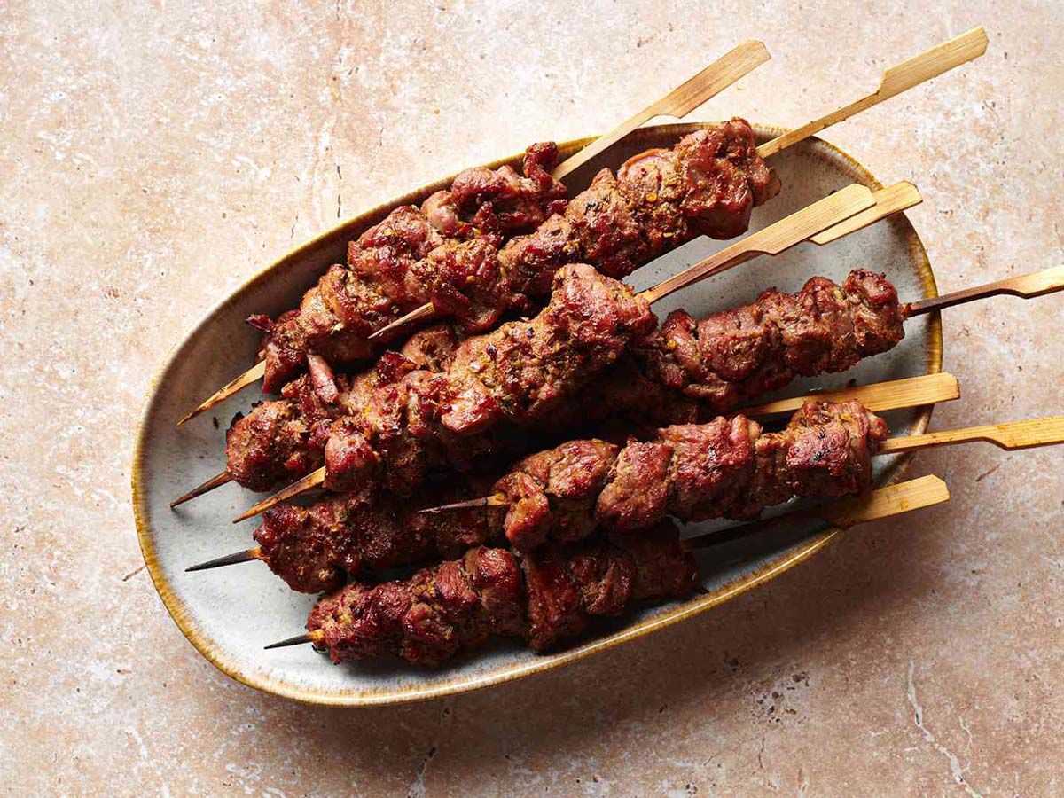 Lamb kebab