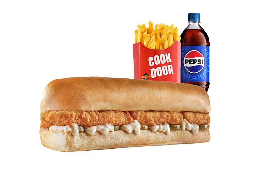 Large Chicken Pane Sandwich Combo
