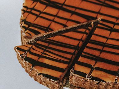 Chocolate With Caramel Tart