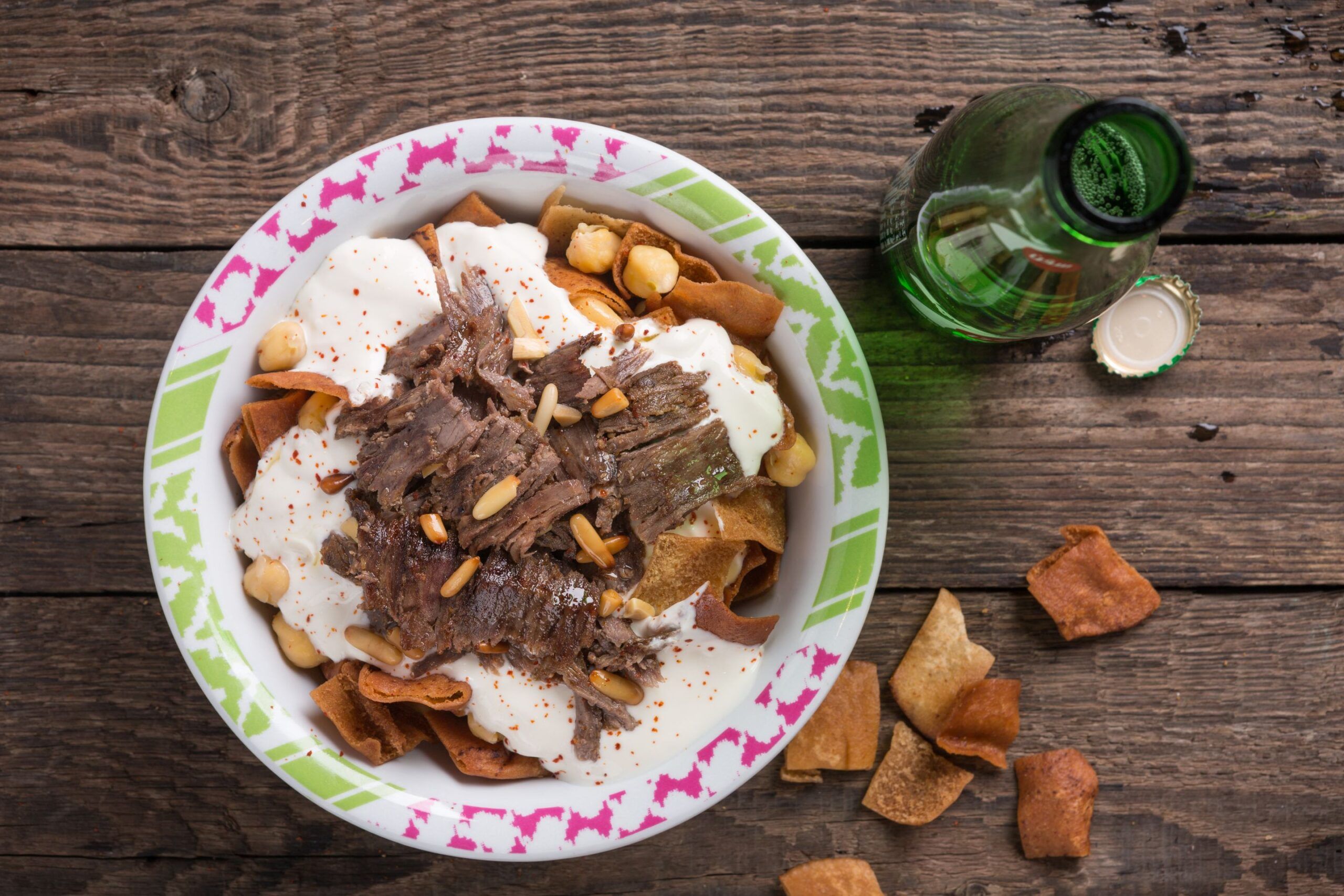 Large Beef Shawarma Fatteh