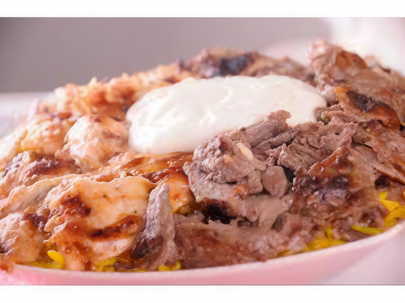 Hamza Mixed Shawarma Fatteh Large