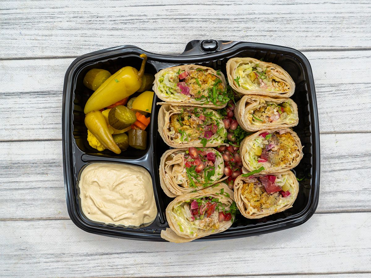 Arabic Falafel Meal