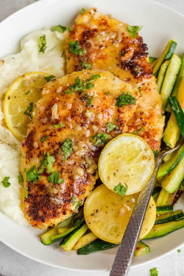 Lemon Chicken Dish