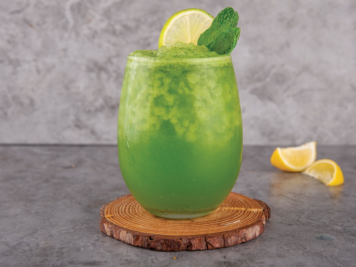 LEMON and MINT smoothie