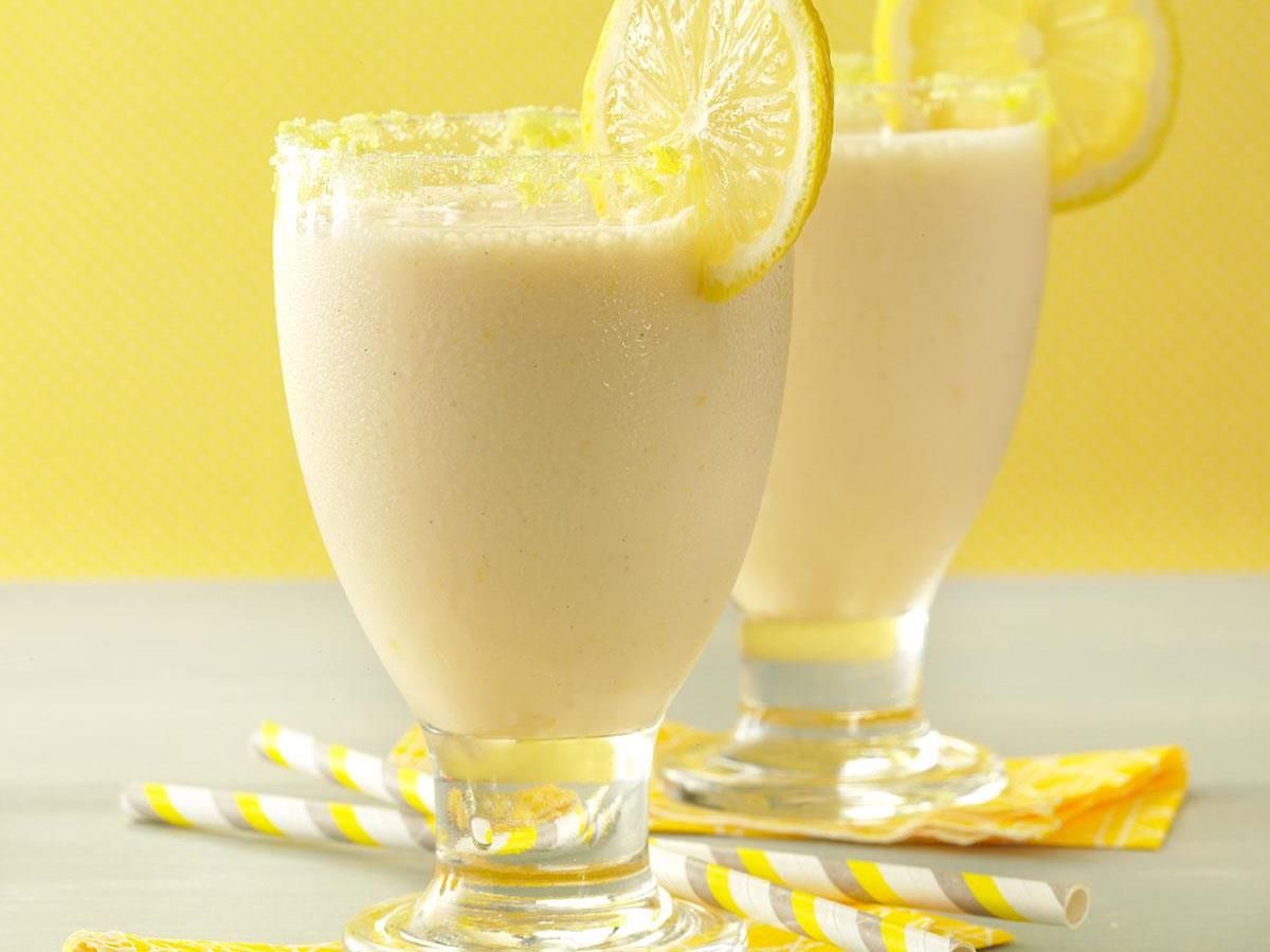 Lemon With Milk Juice