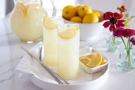 Lemon juice with milk