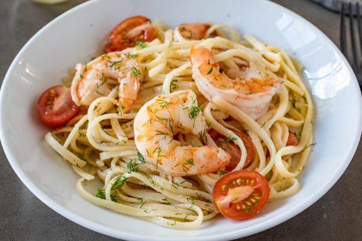 Gamberetti Tagliatelle Pasta