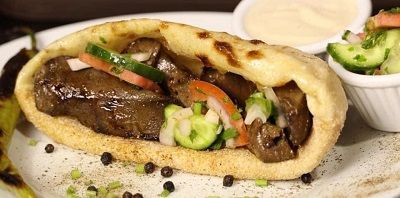 Liver And Kidney Baladi Sandwich