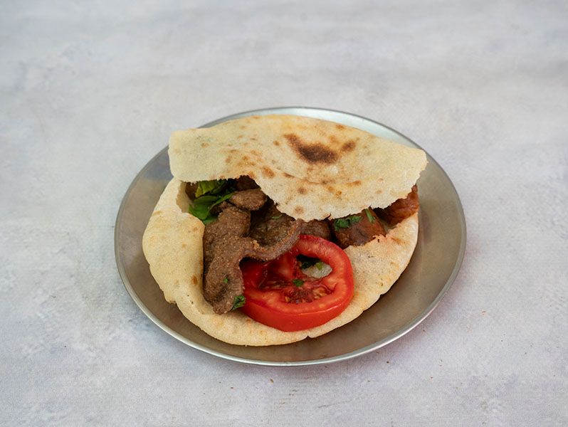 Liver With Kofta And Mombar Loaf
