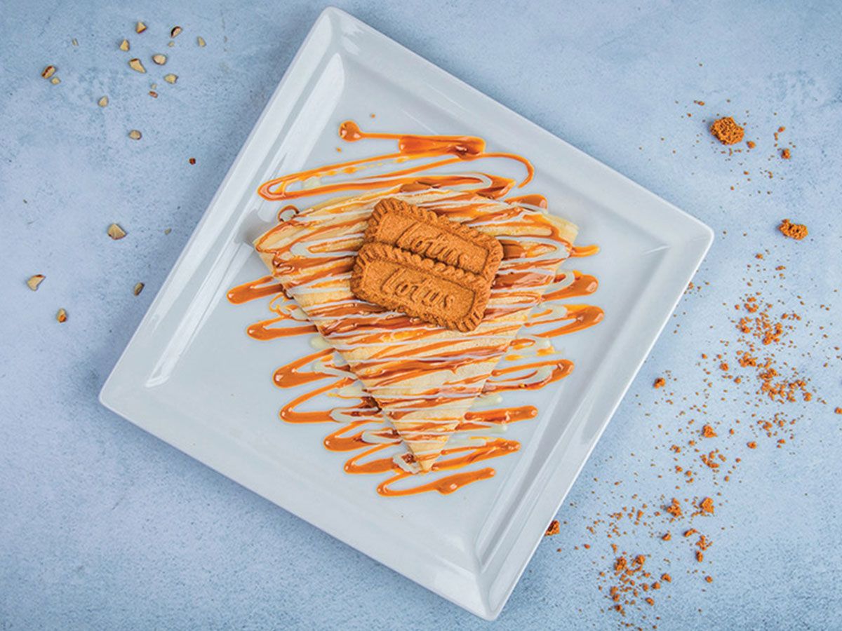 Lotus Cream Crepe