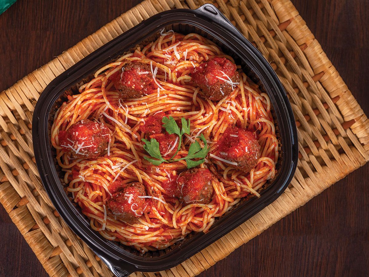 Meatballs Pasta