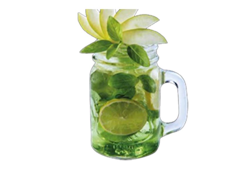 Green Apple Mojito With Mint