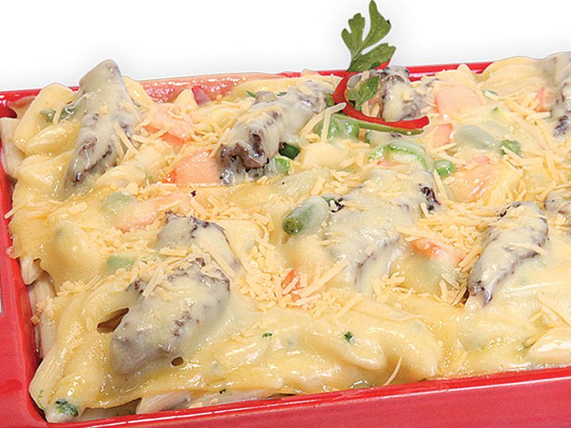 Mac Beef Mozzarella