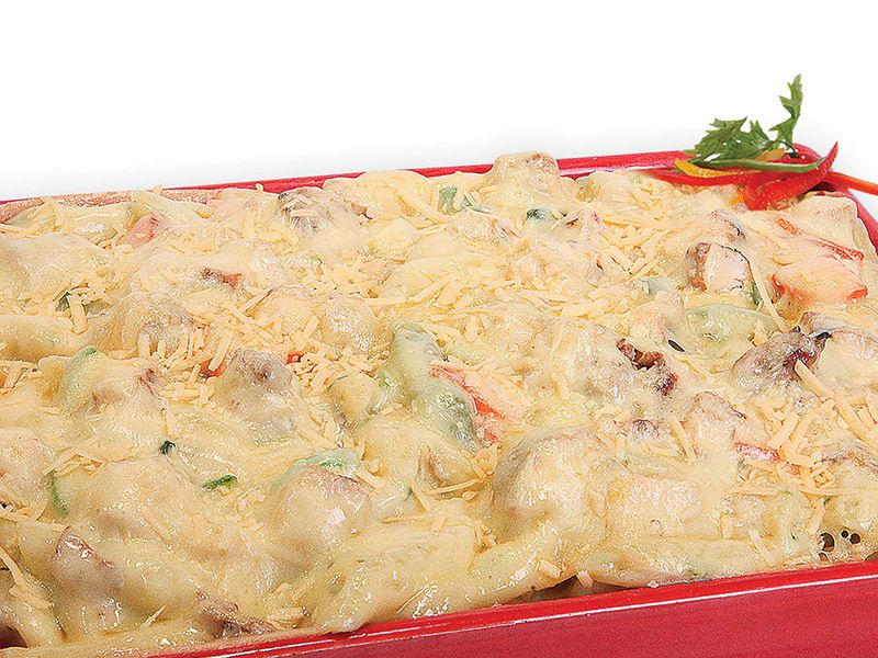 Mac Chicken Mozzarella