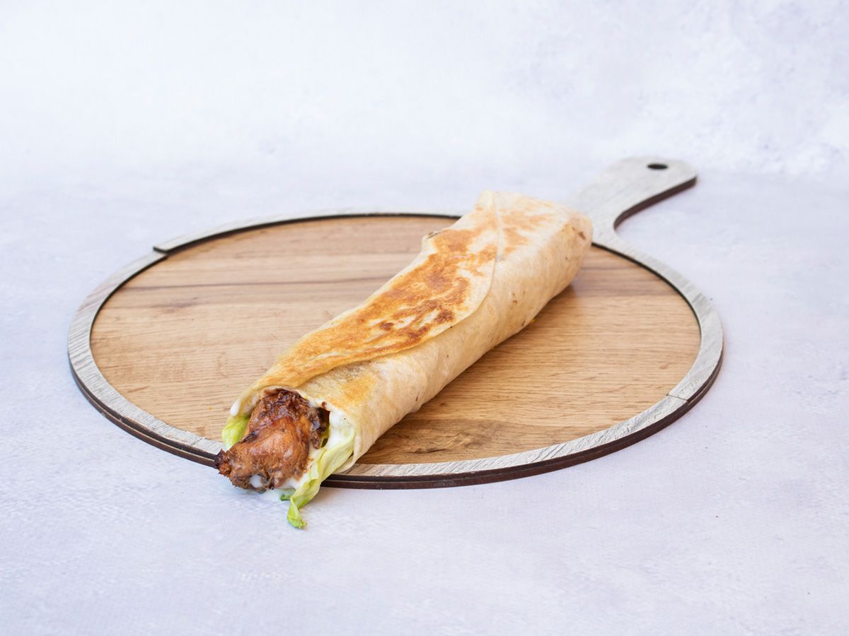 Shish Tawook Saj Sandwich