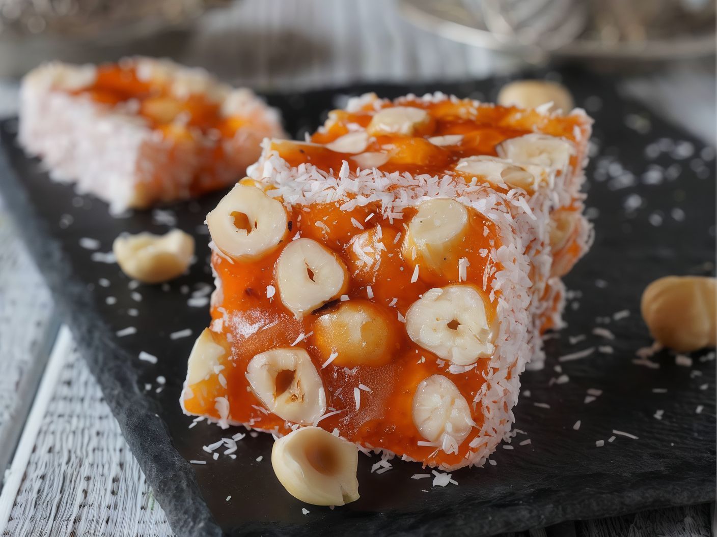 Malban Block with Hazelnuts and Coconut 1/2Kg