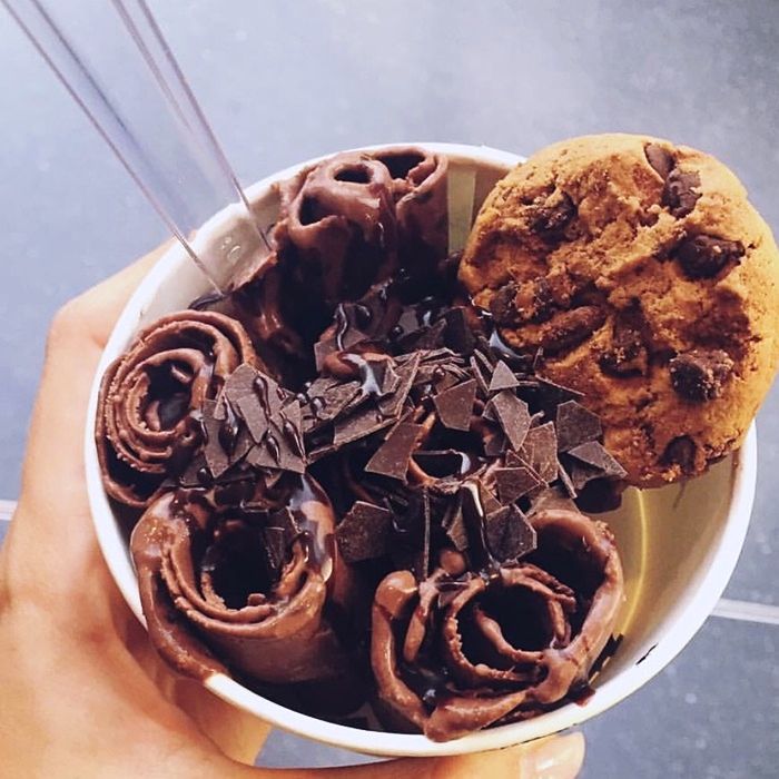 Maltesers Banana Ice Cream Roll