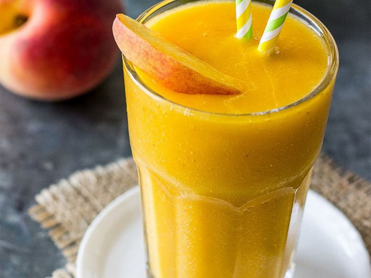 Mango Peach Smoothie
