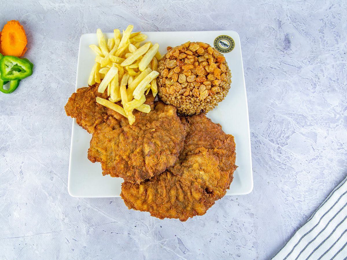 Escalope Pane Platter