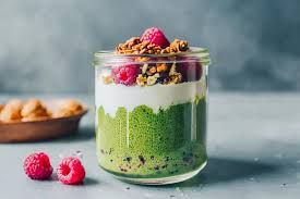 Matcha Greek Yogurt Parfait