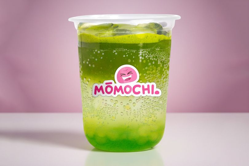 Soda Kiwi Matcha Boba