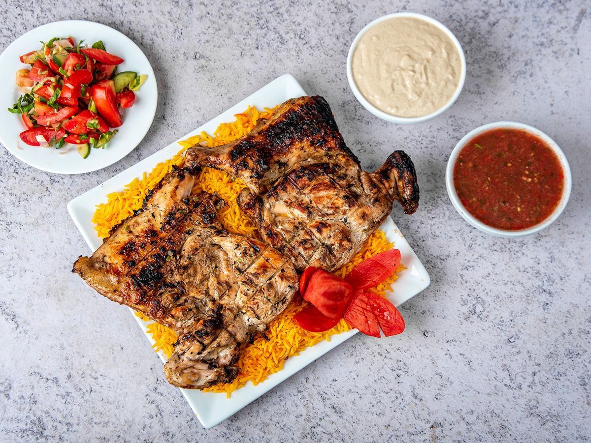Half Haneeth Chicken With Rice