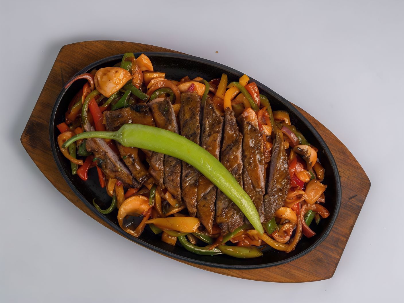Meat Fajita sandwich