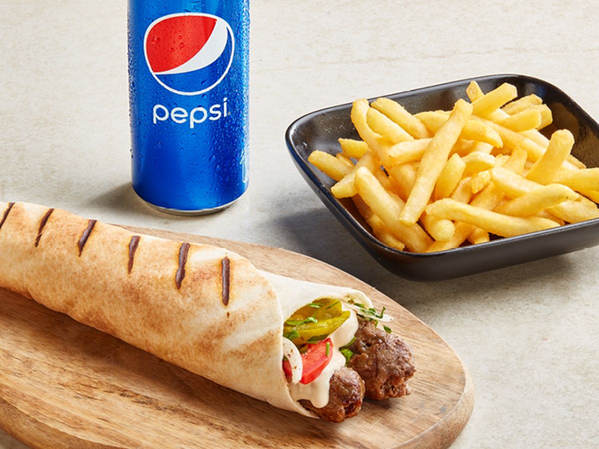 Tikka Kofta Wrap Combo