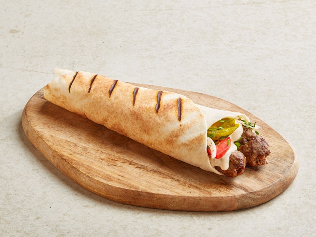 Meat Kofta Wrap Combo