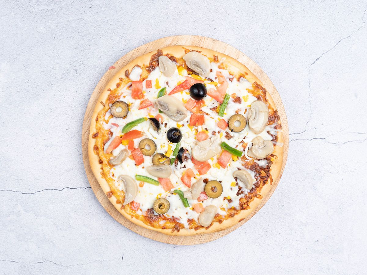 Minced Meat Pizza.