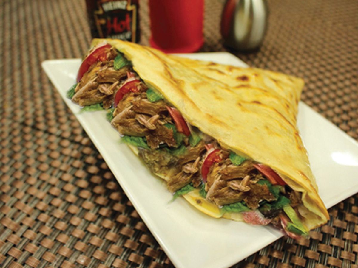 Meat Shawarma Crepe